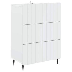 vidaXL Ormar s ladicama Bijela 66 x 34,5 x 92 cm Konstruirano drvo