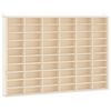 vidaXL Drvena kolekcionarska vitrina sa 60 odjeljaka 60x4,5x40,5 cm