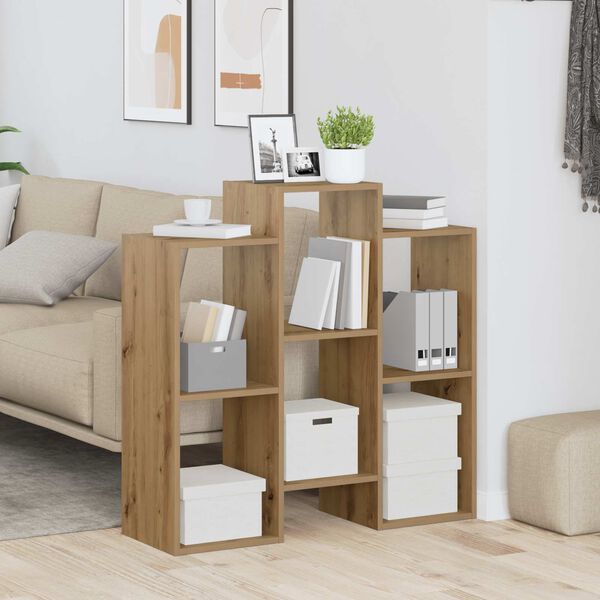 vidaXL Kreveta Umjetnički hrast 90 x 30 x 90 cm