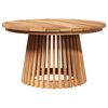 vidaXL Bocni stol Smeđa 70 x 70 x 40 cm Čvrsto teak drvo