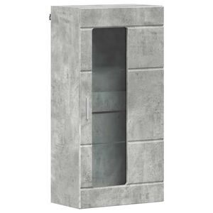 vidaXL Drveni ormar Betonski sivi 50 x 29 x 100 cm Konstruirano drvo