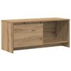 vidaXL Set TV komoda 90 x 35 x 40 cm Umjetnički hrast