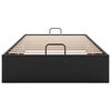 vidaXL Otomanski okvir kreveta bez madraca crni 90x190 cm umjetne kože
