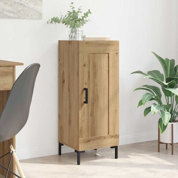 vidaXL Kreveta Olden Umjetnički hrast 34,5 x 34 x 90 cm