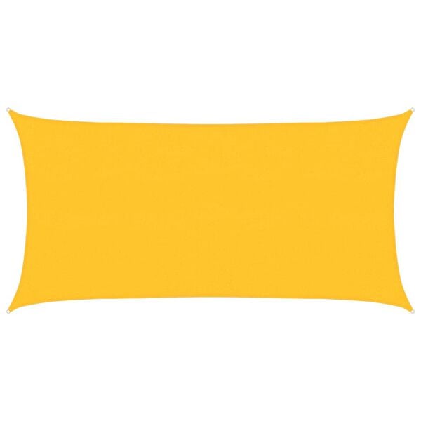 vidaXL Jedro za za&scaron;titu od sunca 160 g/m&sup2; žuto 2 x 4 m HDPE