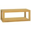 vidaXL Zidni kupaonski ormarić 90x45x35 cm od masivne tikovine