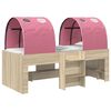 vidaXL Krevet s Tunnels 4 kom. Sonoma i Pink Konstruirano drvo