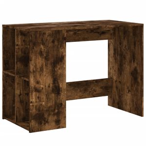 vidaXL Radni stol boja dimljenog hrasta 102x50x75 cm konstruirano drvo