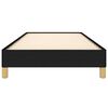 vidaXL Okvir za krevet bez madraca crni 100x200 cm od tkanine
