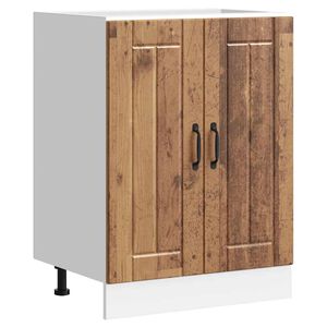 vidaXL Donji ormarić za umivaonik Lucca boja drva konstruirano drvo