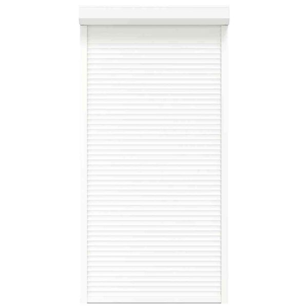 vidaXL Roleta aluminijska 110 x 220 cm bijela