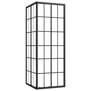vidaXL Tu&scaron;-kabina ESG 80 x 80 x 180 cm