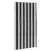 vidaXL Zavjesa protiv insekata Chenille Siva i crna 118 x 220 cm