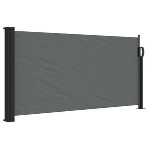 vidaXL Uvlačna bočna tenda antracit boje 100x500 cm
