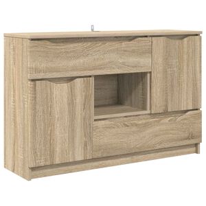 vidaXL Kreveta Sonoma hrast 100 x 30 x 65,6 Konstruirano drvo