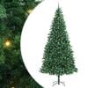 vidaXL Umjetno božićno drvce Zelena 300 cm PVC i Metal i Plastika