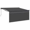 vidaXL Povlačivi tende Antracit 350 x 250 cm Poliester i aluminij