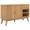 vidaXL Komoda OLDEN smeđa 114 x 43 x 73,5 cm od masivne borovine