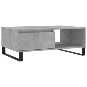vidaXL Stolić za kavu boja betona 90 x 60 x 35 cm konstruirano drvo