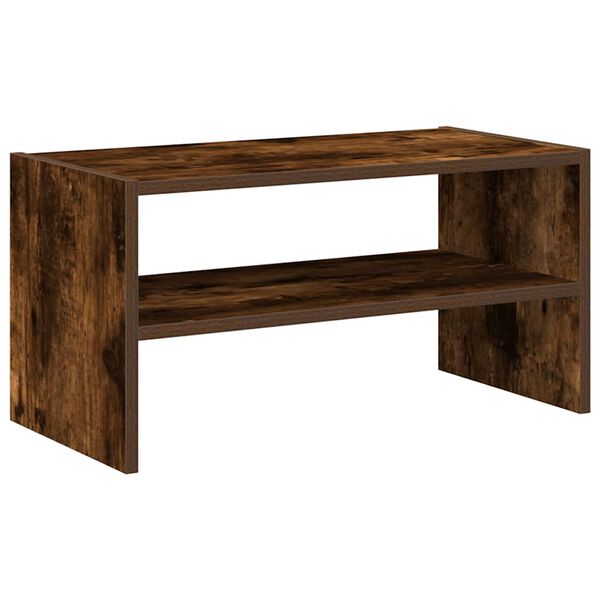 vidaXL Stalak za cipele koji se može složiti dimljeni hrast