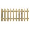 vidaXL Ograda od kolaca 180 x 80 cm od impregnirane masivne borovine
