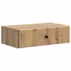 vidaXL Stolna montirana na zid 59 x 34,5 x 17 cm Konstruirano drvo