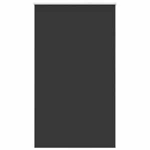 vidaXL Rolo zavjesa Blackout Black 125x230 cm &Scaron;irina tkanine 121,6 cm