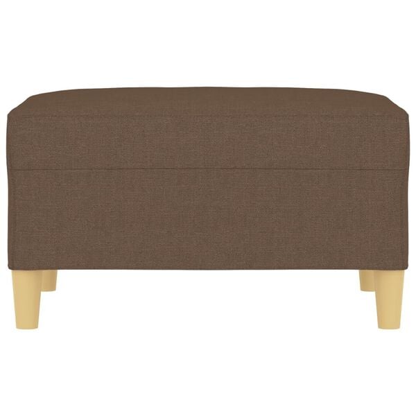 vidaXL Tabure smeđi 70 x 55 x 41 cm od tkanine