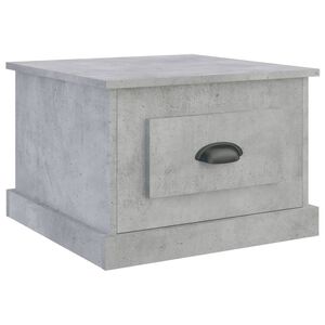 vidaXL Stolić za kavu siva boja betona 50x50x35 cm konstruirano drvo