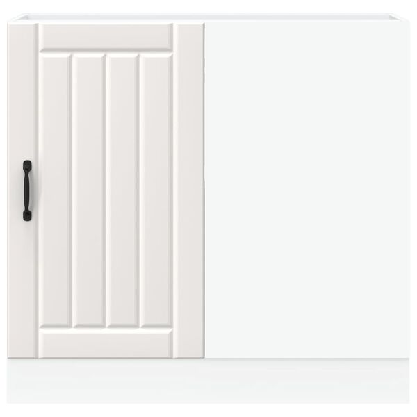 vidaXL Donji kuhinjski ormarić Lucca bijeli konstruirano drvo