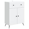 vidaXL Kreveta s ladicama Bijela 66 x 34,5 x 90 cm Konstruirano drvo