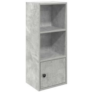 vidaXL Regal za knjige boja betona 31x24x77 cm konstruirano drvo