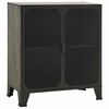 vidaXL Ormarić za pohranu sivi 72 x 36 x 82 cm od metala i MDF-a