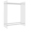 vidaXL Stalak za drva za ogrjev prozirni 80x35x100 cm kaljeno staklo