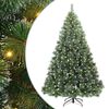 vidaXL Umjetno božićno drvce s stalakom Zelena 240 cm PE i PVC