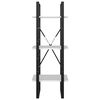 vidaXL Ormarić za knjige s 3 razine bijeli 40 x 30 x 105 cm drveni