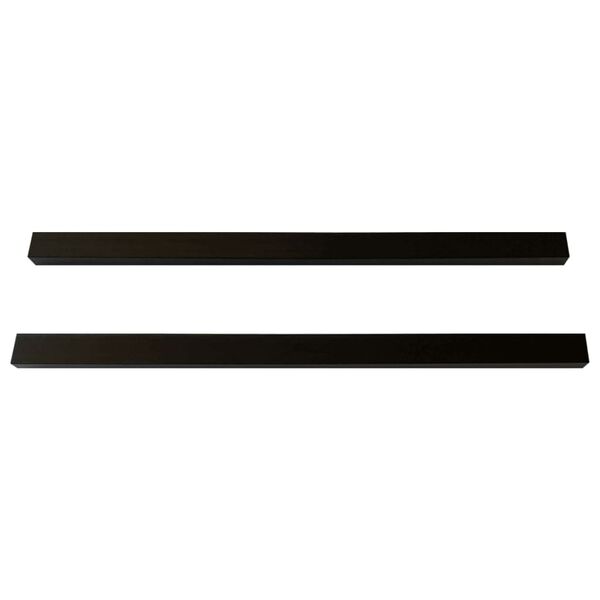 vidaXL Grede za trijem 6 kom crne 170 x 8,5 x 4,5 cm WPC