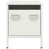 vidaXL Noćni ormarić bijeli 35x39x43,5 cm čelik