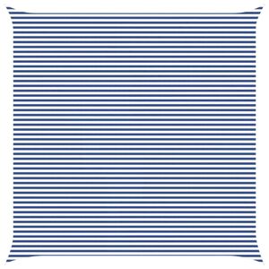 vidaXL Jedro za sunce Plava i bijela 7 x 7 m 100% poliester Oxford