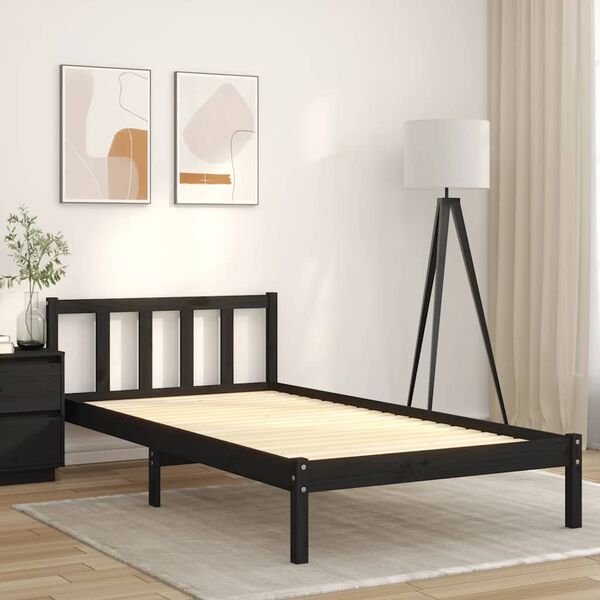 vidaXL Podnica za krevet 100 x 200 cm od masivne borovine