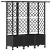 vidaXL Povi&scaron;eni krevet s mrežom i krovom Crna 163,5 x 40 x 142 cm PP