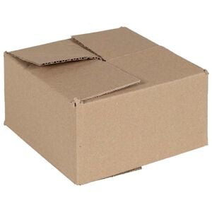 vidaXL Preklopna kutija 50 kom. Prirodna 15 x 15 x 8 cm Karton