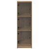 vidaXL Highboard Umjetnički hrast 35 x 37 x 109 cm Konstruirano drvo