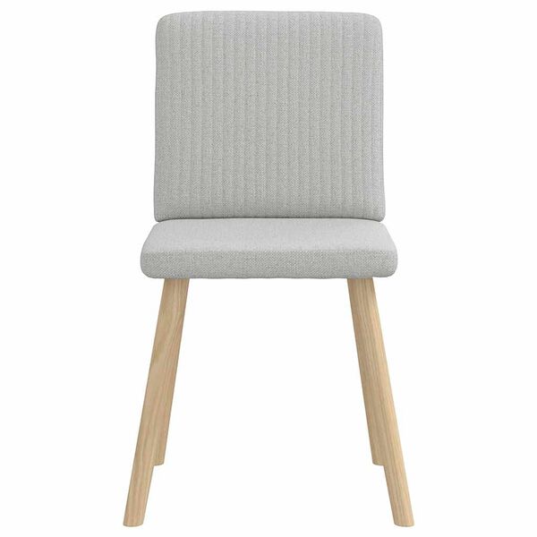 vidaXL Blagovaonske stolice od tkanine 2 kom oblačnosive