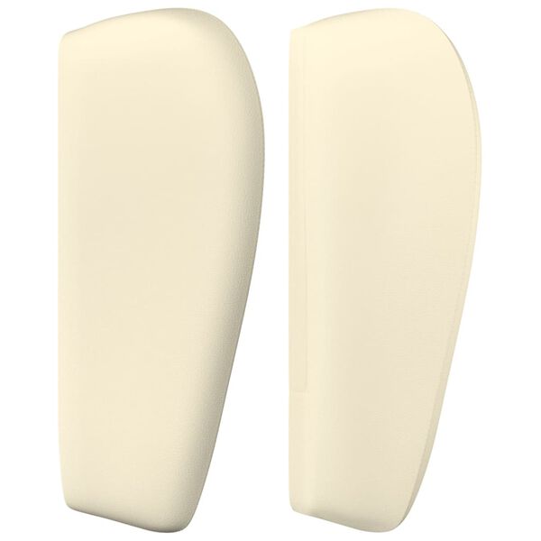 vidaXL Uzglavlje s u&scaron;ima krem 103x23x78/88 cm od od umjetne kože