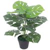 vidaXL Umjetna Biljka Monstera s Posudom 45 cm Zelena