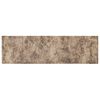 vidaXL Kuhinjski Tepih Smeđi beton 150 x 45 cm 100% poliamid