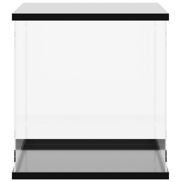 vidaXL Kutija za izlaganje prozirna 56x36x37 cm akrilna