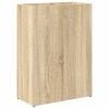 vidaXL Stalak za ki&scaron;obran s pohranom Sonoma hrast 40 x 20 x 55,5 cm