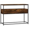 vidaXL Konzolni stol boja hrasta 100x40x75 cm od konstruiranog drva